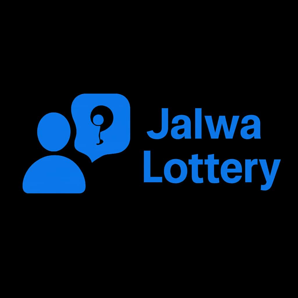A professional guide badge for Jalwa Lottery Guides.