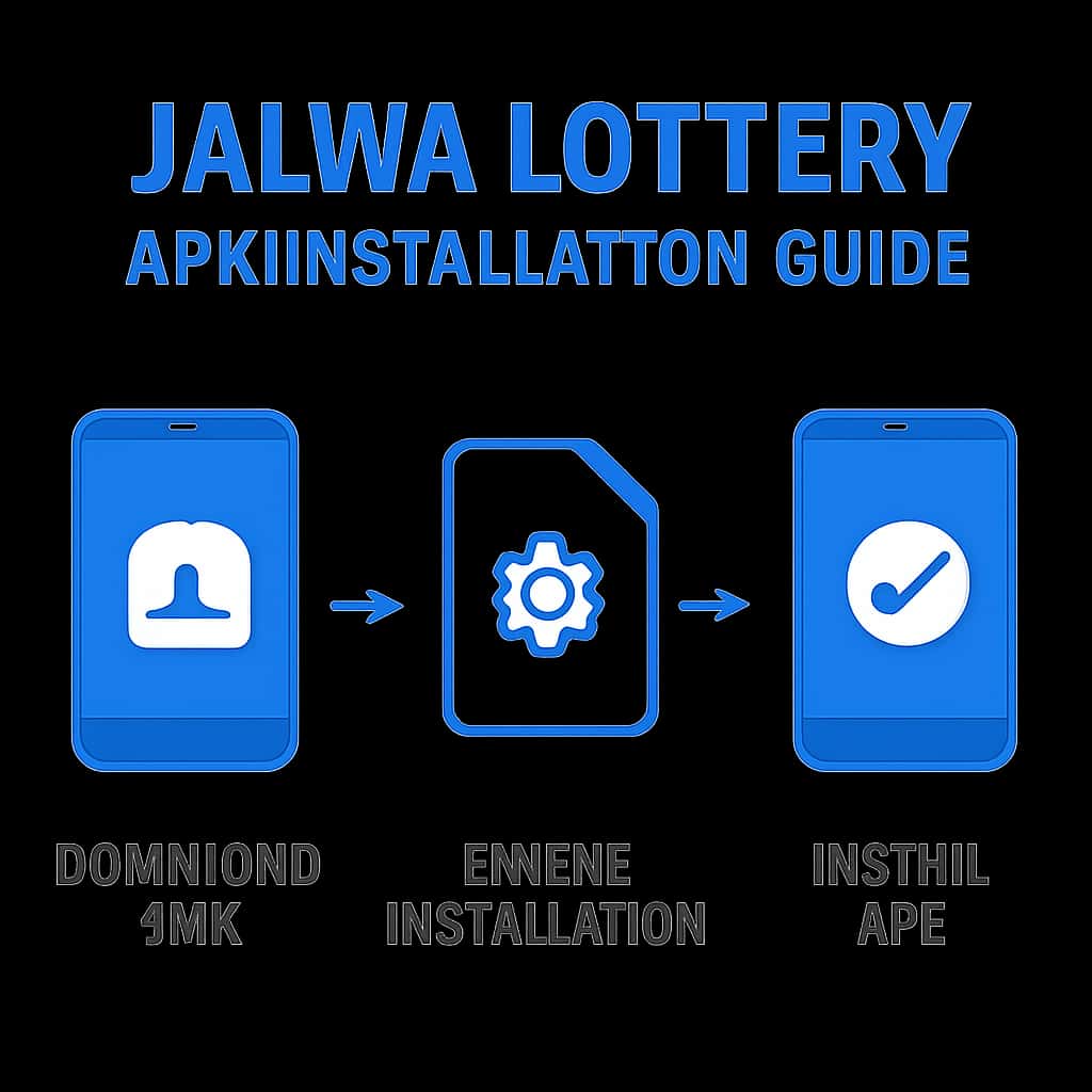 Illustration related to Jalwa Lottery APK Installation Guide.